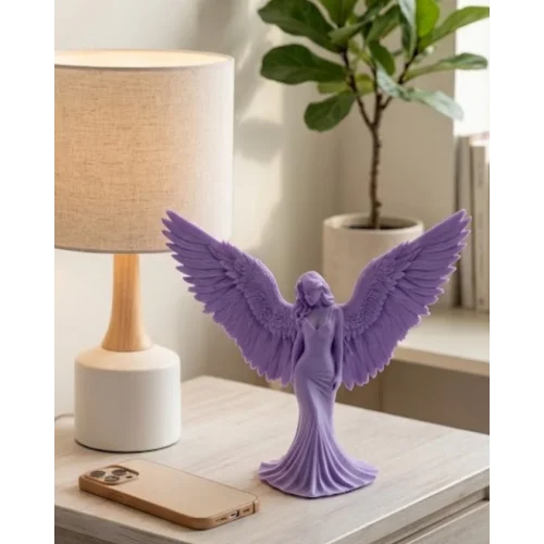 Mey İthalat® 3D MELEK İNSAN LİLA