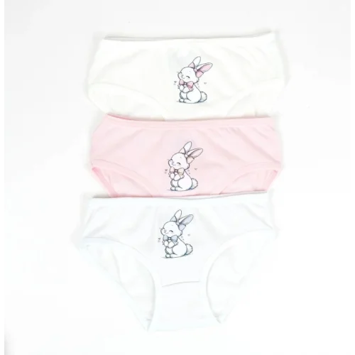 Mey İthalat® 3lü Kız Slip Set K128668 (tek adet fiyatıdır)