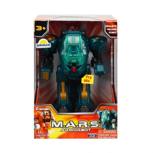Mey İthalat®  40497 M.A.R.S Sesli ve Işıklı Zırhlı Robot