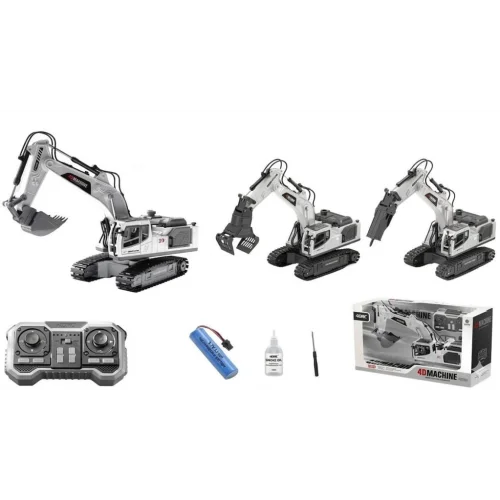 Mey İthalat® 4D-E3 METAL DEĞİŞEBİLEN 3 BAŞLIKLI DUMAN ATAN İŞ MAKİNASI