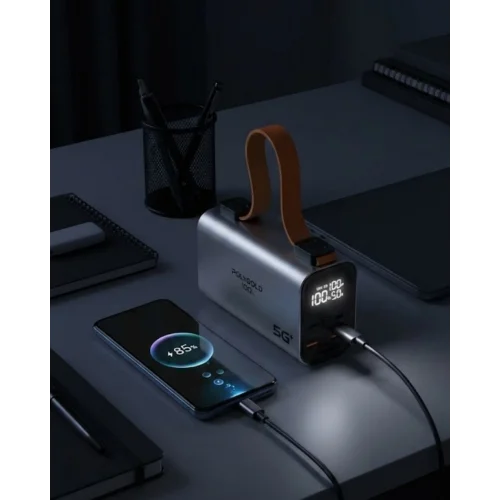 Mey İthalat® 50.000 mAh LED Ekranlı Taşınabilir Şarj Cihazı Süper Hızlı Şarj