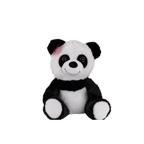 Mey İthalat® 5122S OTURAN PANDA 37 CM SİYAH