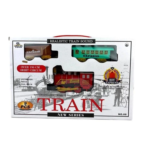 Mey İthalat® 68 PİLLİ TREN SETİ 9 PARÇA -PSF