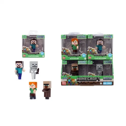 Mey İthalat® 9385138300W04 Minecraft Figures 2 5 Wave 4die-cast pop-culture collectible(Belirtilen fiyat, tekli satış için adet fiyatıdır.)