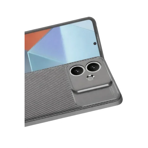 Mey İthalat®   A3 Kılıf Auto Focus Karbon Kapak - Gri