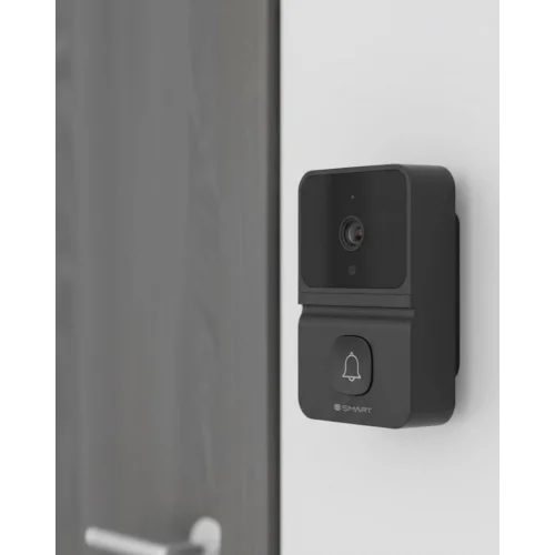 Mey İthalat® Akıllı Kapı Zili Kamera Gece Görüşlü Çift Yönlü Sesli WiFi