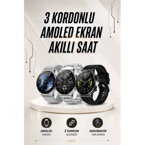 Mey İthalat® Akıllı Saat Arama Cevaplama Müzik Dinleme GPS Takibi