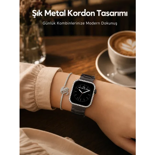 Mey İthalat® Akıllı Saat Kullanımı İçin Pratik Aksesuar ve Kordon Seti Yeni Nesil