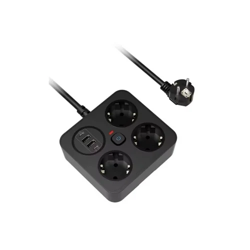 Mey İthalat®  Akım Korumalı Avrupa Tip-C USB Soket Kartı 2 Metre - Güvenli ve Uzun Kablo Çözümü