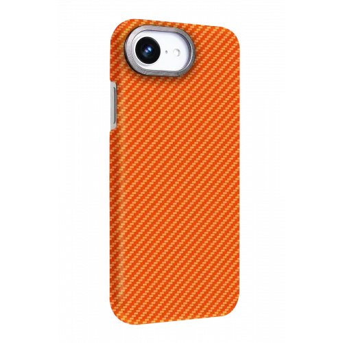 Mey İthalat®  Apple iPhone 16E Vega Magsafe Kapak - Turuncu