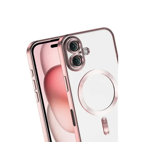 Mey İthalat®   iPhone 17 Kross Magneticsafe Kapak - Rose