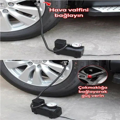 Mey İthalat® ARAÇ HAVA KOMPRESÖR 12V