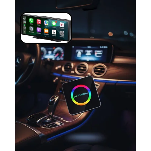 Mey İthalat® Araç İçin Kablosuz CarPlay Android Auto Multimedya Çözümü