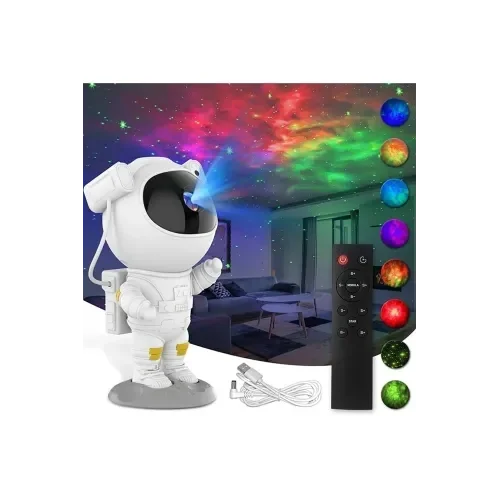 Mey İthalat® Astronot Galaksi Projeksiyon Lamba