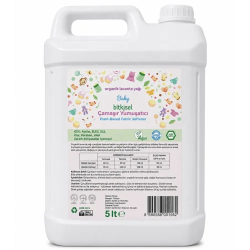 Mey İthalat® Baby Çamaşır Yumuşatıcısı 5lt