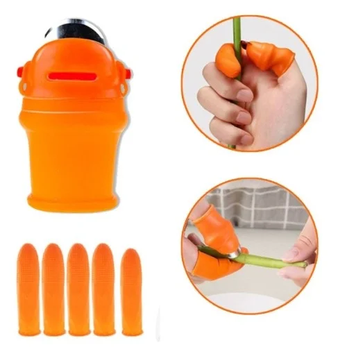 Mey İthalat® Baş Parmak Sebze Ayıklayıcı Set Kadın