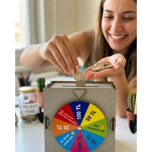 Mey İthalat® ÇARKLI KUMBARA