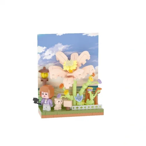 Mey İthalat® Çiçek ve Figür Serisi 3D Puzzle