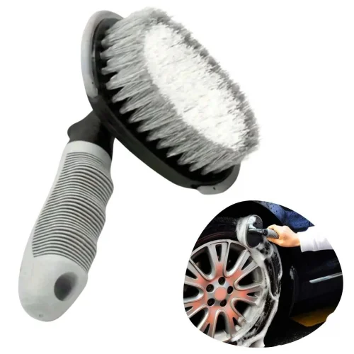 Mey İthalat® Çok Amaçlı Araç Temizlik Fırçası – Oto İç ve Dış Yüzeyler, Koltuk, Halı, Torpido ve Jant İçin Ergonomik Temizlik Fırçası