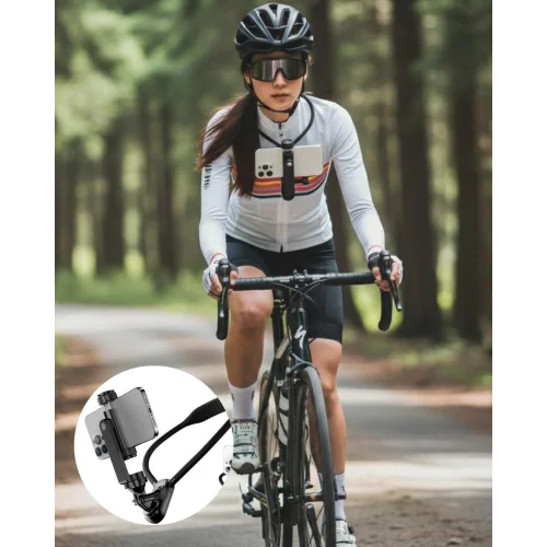 Mey İthalat® Çok Amaçlı Boyun Askılı Telefon Tutucu 360 Derece Döner ve Hızlı Kurulum