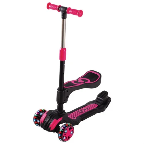 Mey İthalat® Combo Oturaklı Scooter Pembe