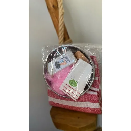 Mey İthalat® Damat Gelin Hamam Seti 6Lı Set