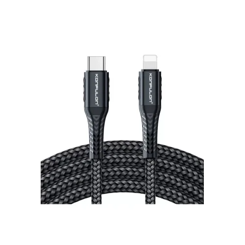 Mey İthalat®  DC35 Type-C to Lightning Kablo 1MT - Siyah
