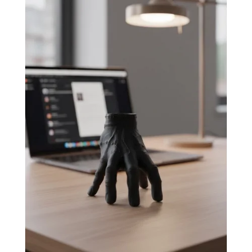 Mey İthalat® DEKORASYON EL KÜCÜK SİYAH