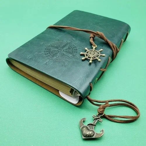 Mey İthalat® Deri Pusula Defter