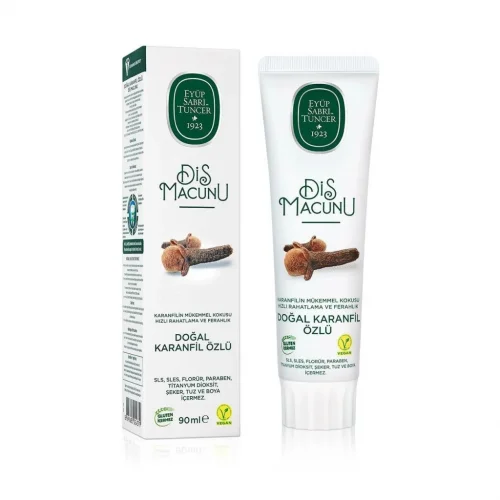 Mey İthalat®   Doğal Diş Macunu 90 Gr Karanfil