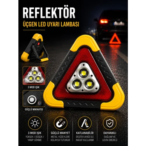 Mey İthalat® DP-209 REFLEKTÖR 5 FARKLI IŞIK MODLU
