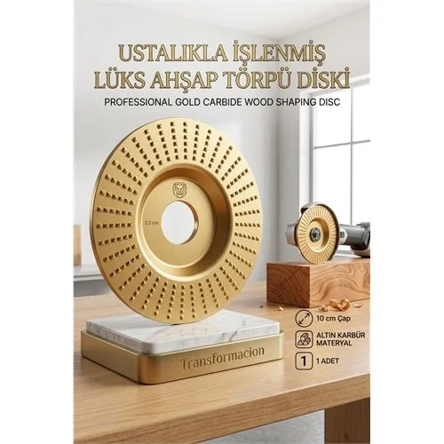 Mey İthalat® Düz Tip Ahşap Törpü Diski  100mm | Tungsten Karbür 723065