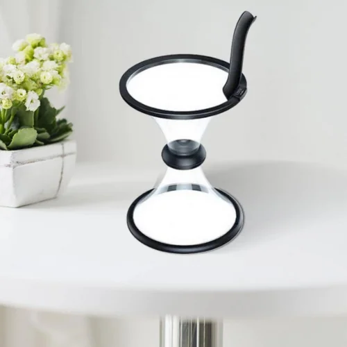 Mey İthalat®  Eğlenceli Huni Şeklinde İlginç Şeffaf Para Biriktirme Kumbarası