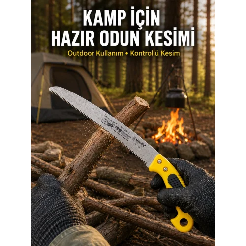 Mey İthalat® El Tipi Bahçe Bıçkısı Dayanıklı Çelik Kesim Testeresi