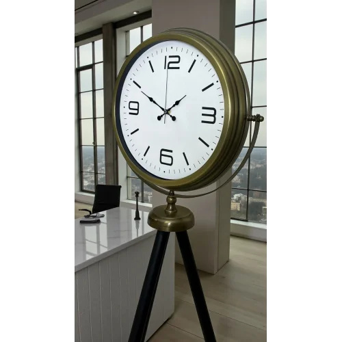 Mey İthalat® Elegant Vintage Tripod Ayaklı Saat