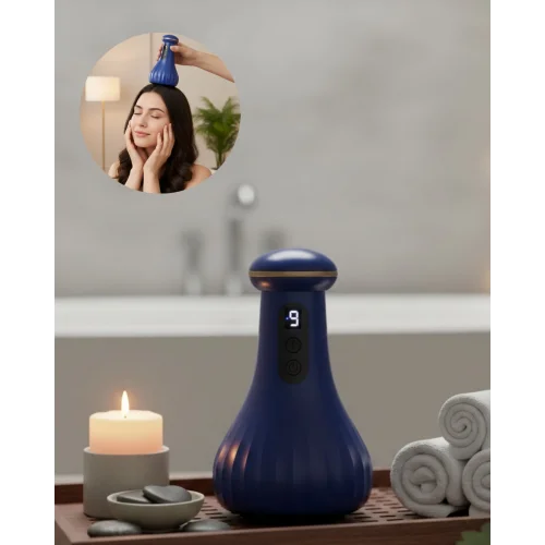 Mey İthalat® Elektrikli Baş ve Vücut Masaj Cihazı Çok Kademeli Rahatlatıcı