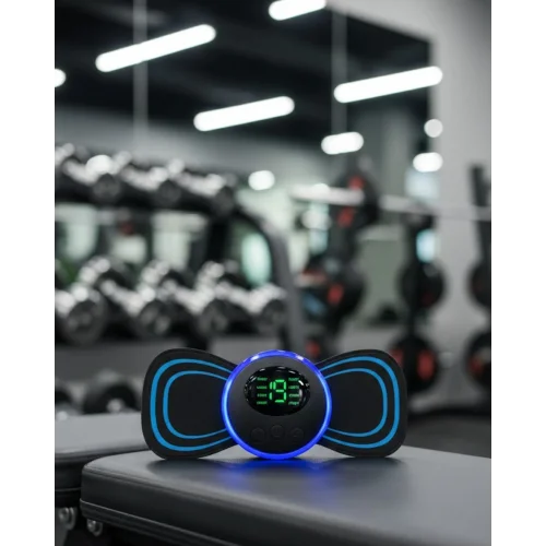 Mey İthalat® Elektronik Kas Uyarıcı EMS Masaj Pedi Evde Spor Destekleyici