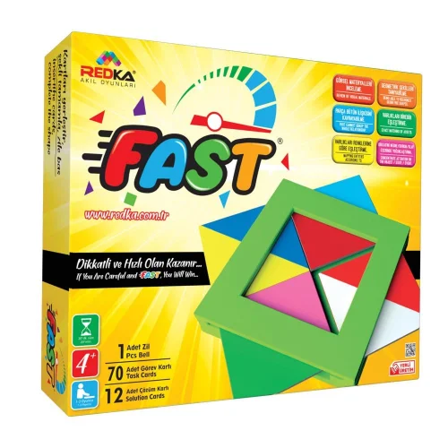 Mey İthalat® Fast Akıl Zeka Eğitici Oyuncak