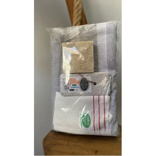 Mey İthalat® Gelin Damat Hamam Banyo 4Lü Set