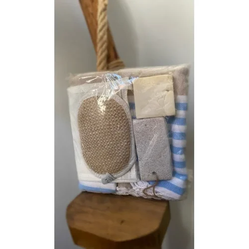 Mey İthalat® Gelin Damat Hamam Banyo 5Li Set