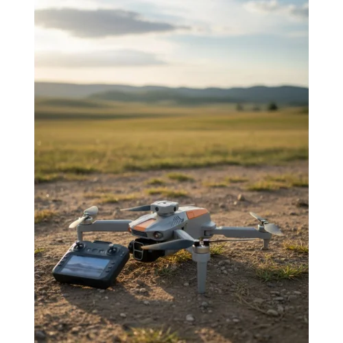 Mey İthalat® GPS Özellikli Drone 1080P Kamera 360 Derece Dönebilen Uzun Uçuş Süreli