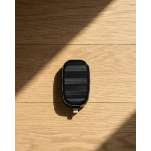 Mey İthalat® Güneş Enerjili Mini Powerbank 1200mAh Ultra İnce Taşınabilir