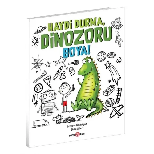 Mey İthalat® Haydi Durma Dinozoru Boya!