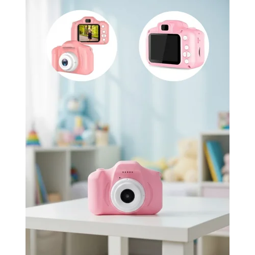 Mey İthalat® HD Mini Dijital Kamera Video ve Fotoğraf Çekim Özellikli Şarjlı Taşınabilir Kayıt Cihazı