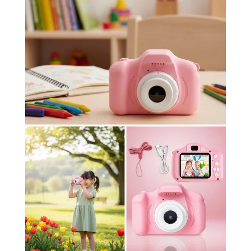 Mey İthalat® HD Taşınabilir Mini Kamera Video Fotoğraf Çekim Özellikli Şarj Edilebilir Kayıt Cihazı