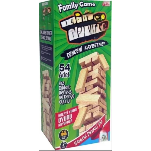 Mey İthalat® HED 023 AHŞAP KULE JENGA -HB