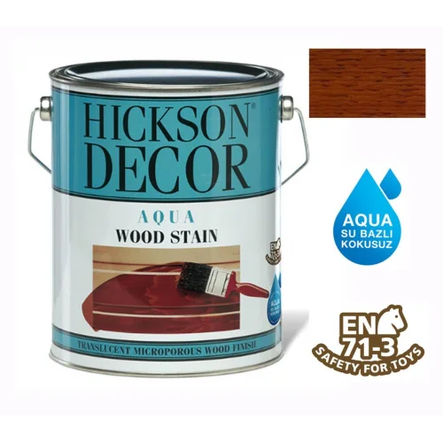 Mey İthalat® Hickson Decor Aqua Su Bazlı 2,5 LT Teak