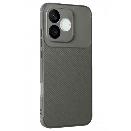 Mey İthalat®  Huawei Honor 600 Lite Auto Focus Karbon Kapak - Gri