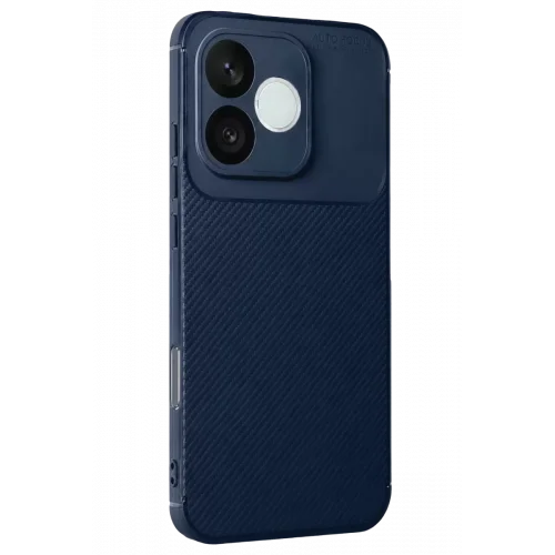 Mey İthalat®  Huawei Honor 600 Lite Auto Focus Karbon Kapak - Lacivert