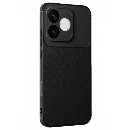 Mey İthalat®  Huawei Honor 600 Lite Auto Focus Karbon Kapak - Siyah
